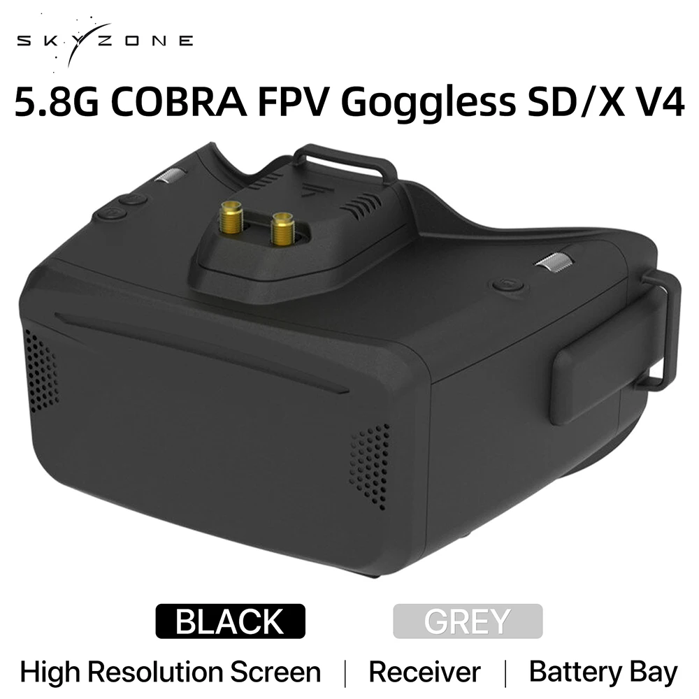 Skyzone Cobra X V2 Fpv Goggles - SKYZONE Cobra SD X V4 Kacamata