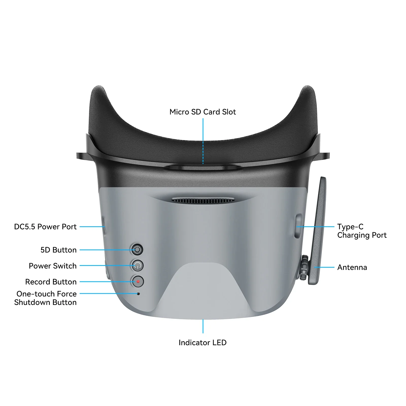 Kacamata FPV BETAFPV VR04 Vers - Skyzone Cobra X V2 Fpv Goggles ulasan dan harga